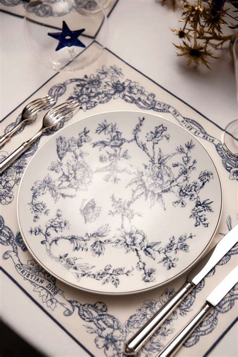 dior tableware.